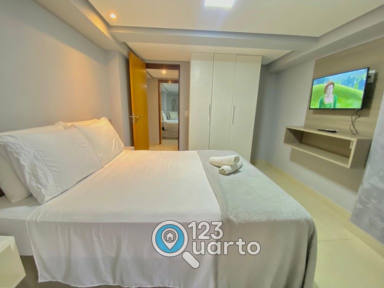 Gold Flat Cabo Branco | Apartamento 2 Quartos