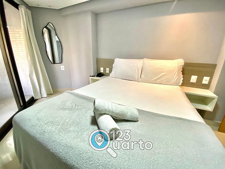 Gold Flat Cabo Branco | Apartamento 2 Quartos