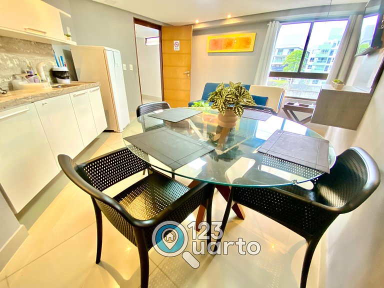 Gold Flat Cabo Branco | Apartamento 2 Quartos