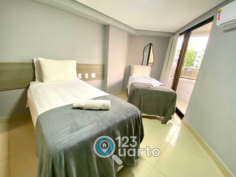 Gold Flat Cabo Branco | Apartamento 2 Quartos