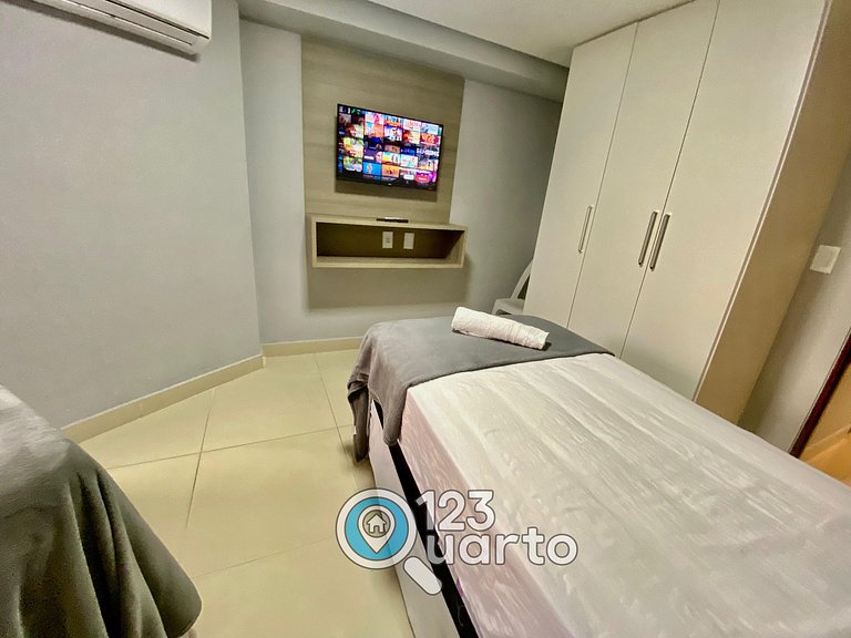 Gold Flat Cabo Branco | Apartamento 2 Quartos