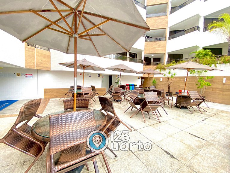 Gold Flat Cabo Branco | Apartamento 2 Quartos