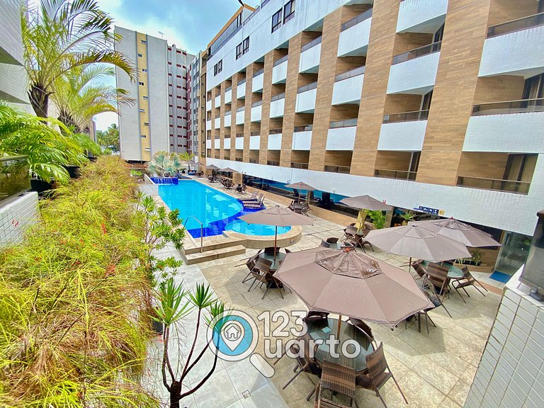 Gold Flat Cabo Branco | Apartamento 2 Quartos