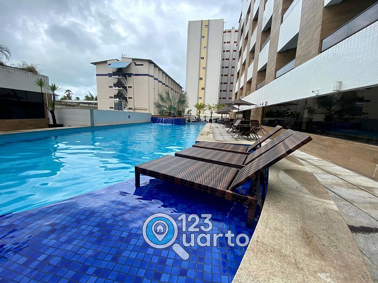 Gold Flat Cabo Branco By 123Quarto | Confort