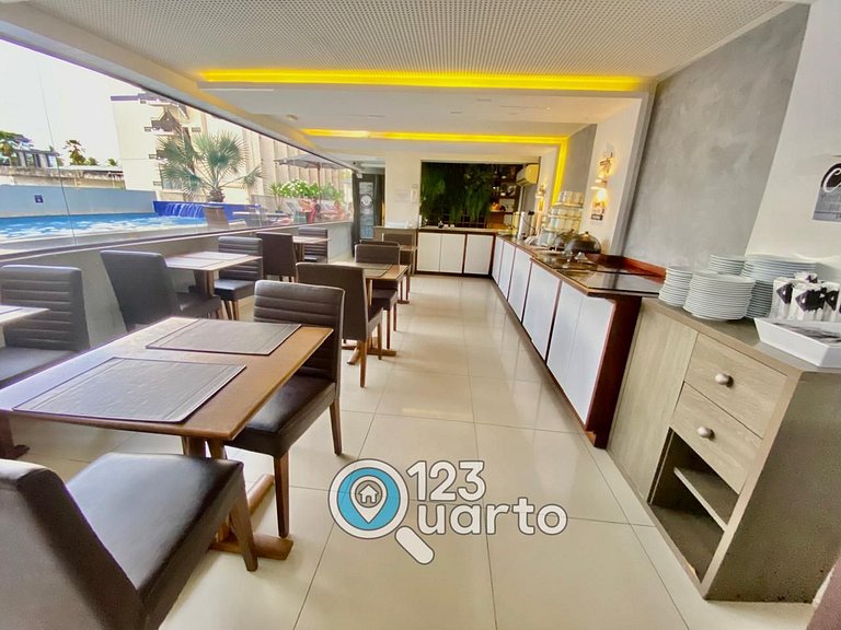 Gold Flat Cabo Branco By 123Quarto | Stúdio